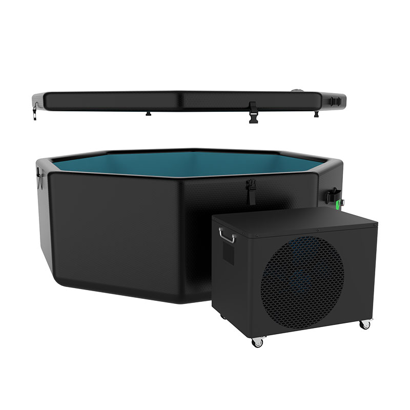 Fristående Plunge Pod Octagon för isbad