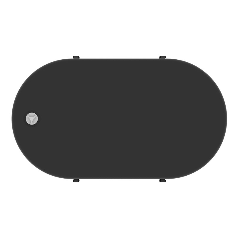 Stor kallt djup pool uppblåsbar