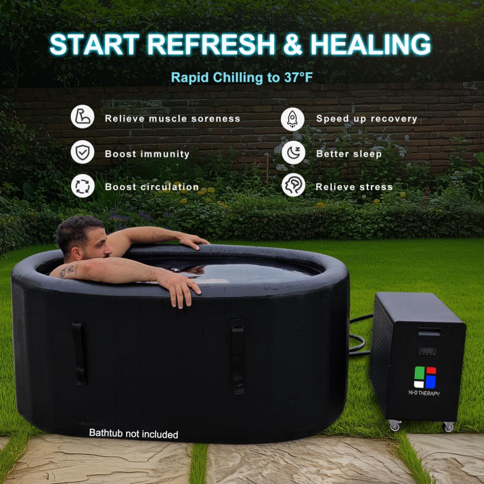 Hi-Q Group visar Kinas ledande Cold Plunge Chiller-tillverkares styrka på FIBO Global Fitness