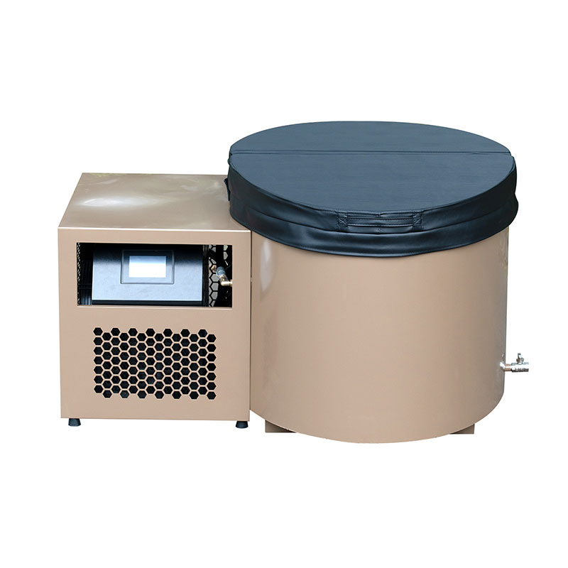 Champagne Guld Full 304 Rostfritt Stål Kallbadkar