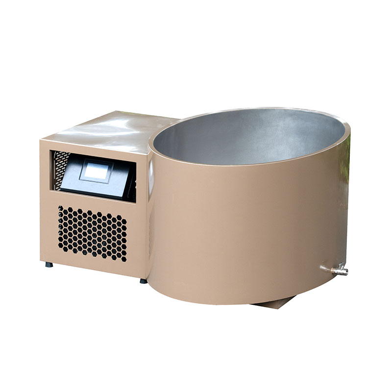 Champagne Guld Full 304 Rostfritt Stål Kallbadkar