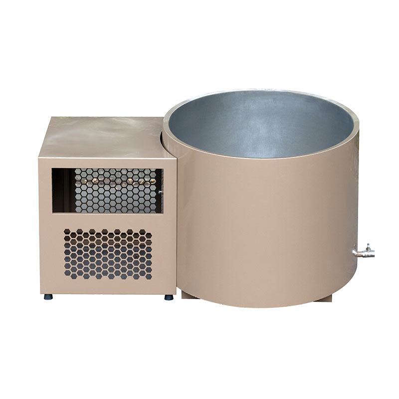 Champagne Guld Full 304 Rostfritt Stål Kallbadkar