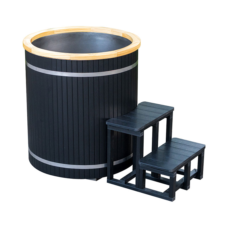 Komposit isbadkar med 304 rostfritt stål foder