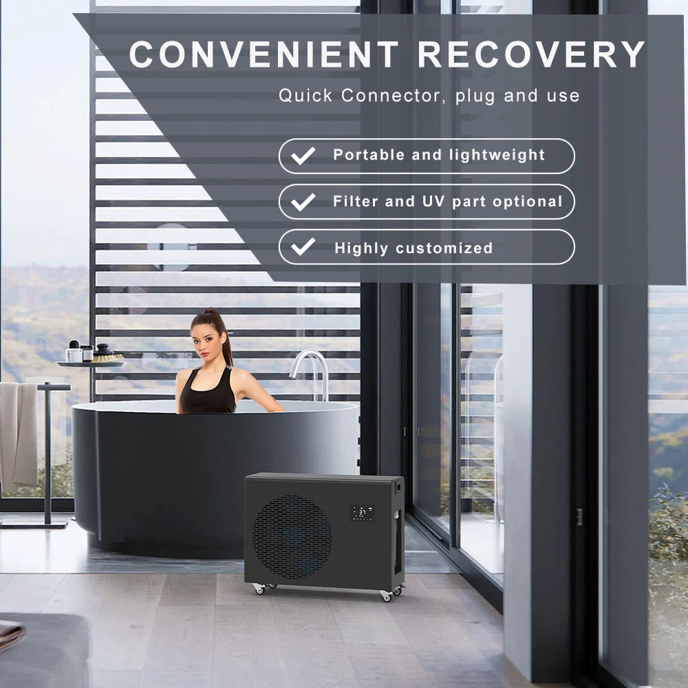 Smart Cold Water Chiller For Ice Baths Outdoors