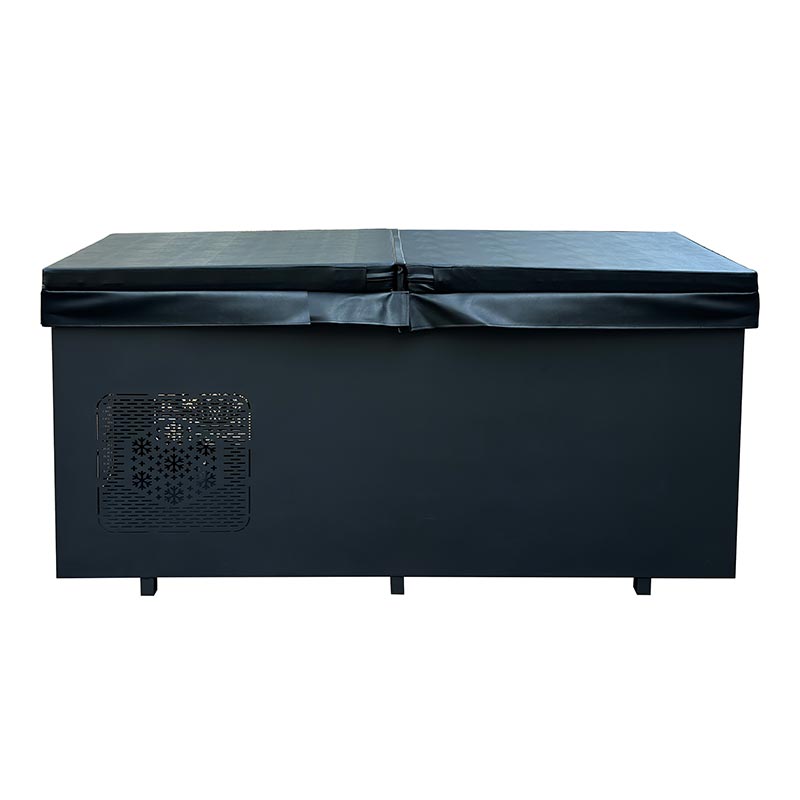 Stor Red Cedar Cold Plunge med 304 rostfritt stål