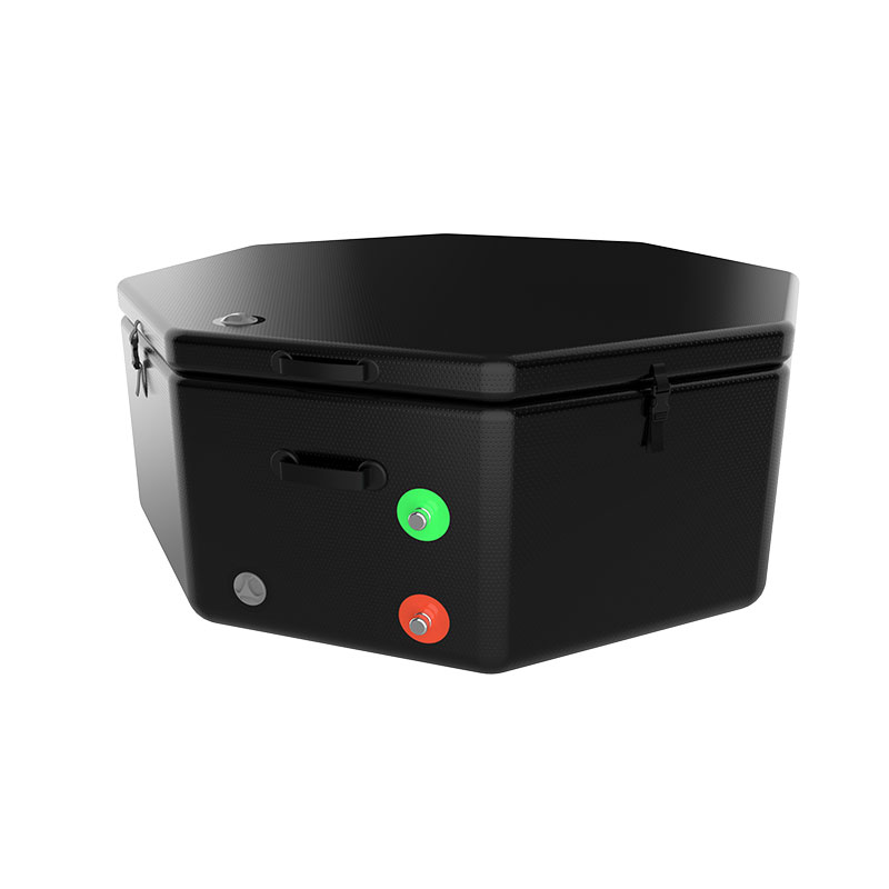 Octagon Ice Pod PVC uppblåst bärbar för utomhus